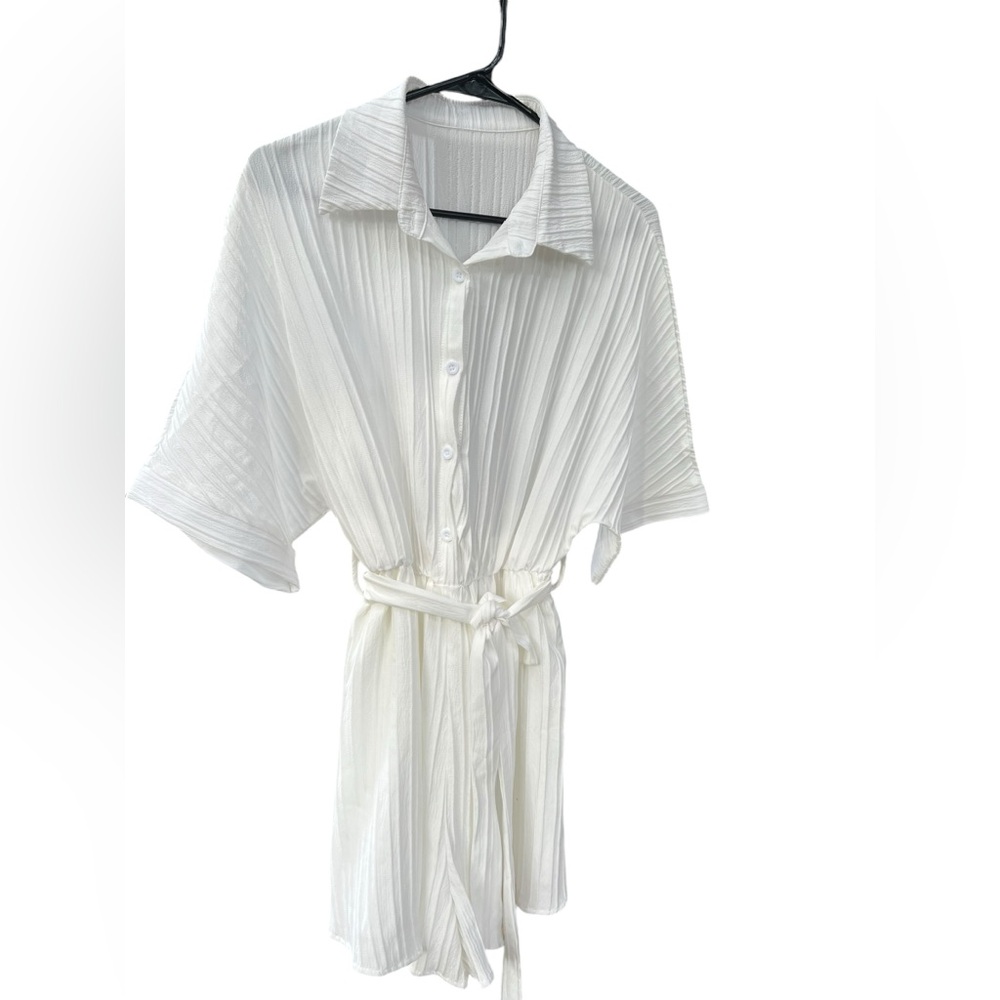 White jumpsuit